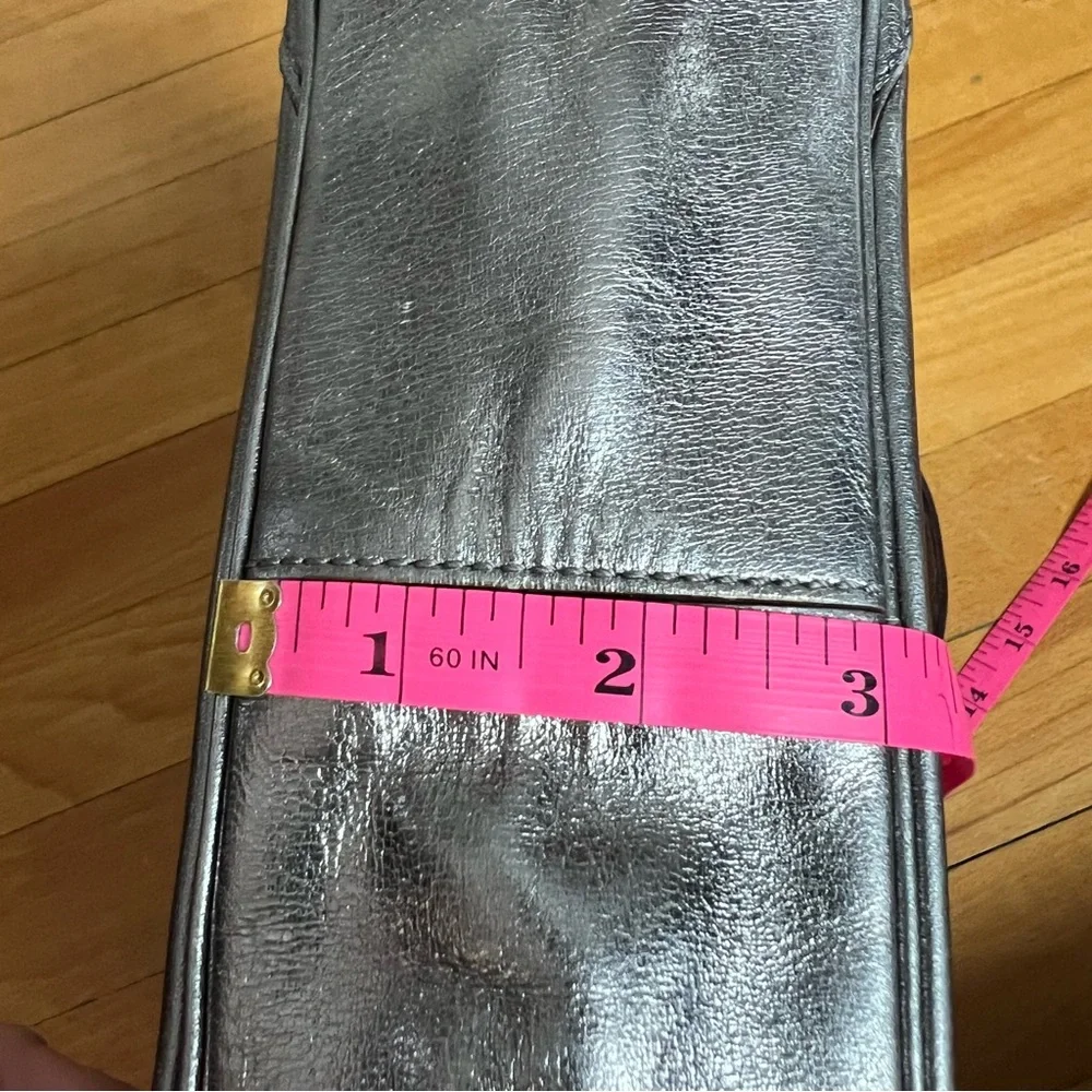 Kate Spade Metallic Silver Tablet Media Bag